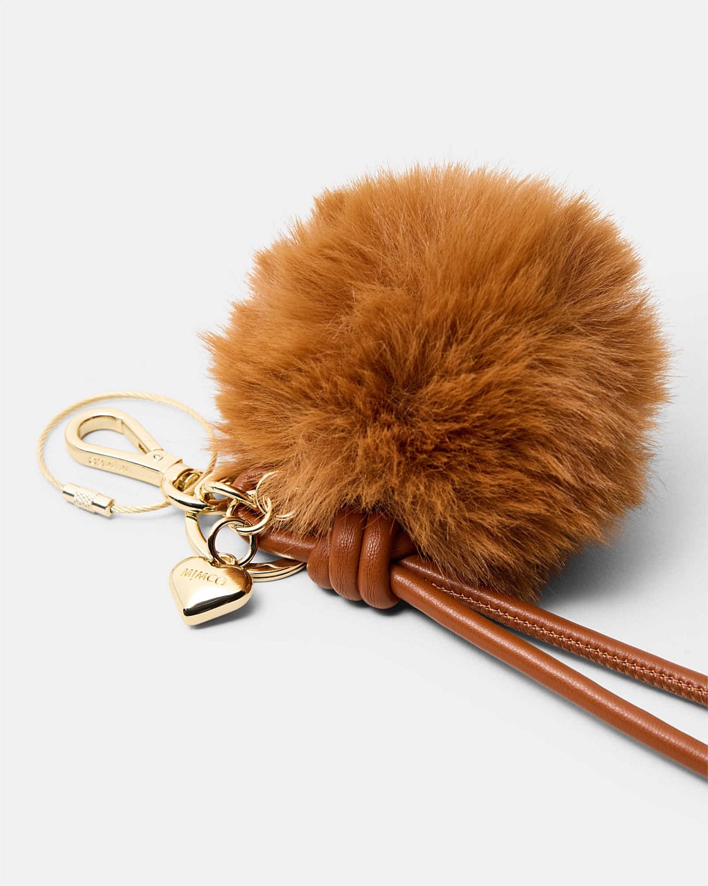Fluffy Knot Bag Charm