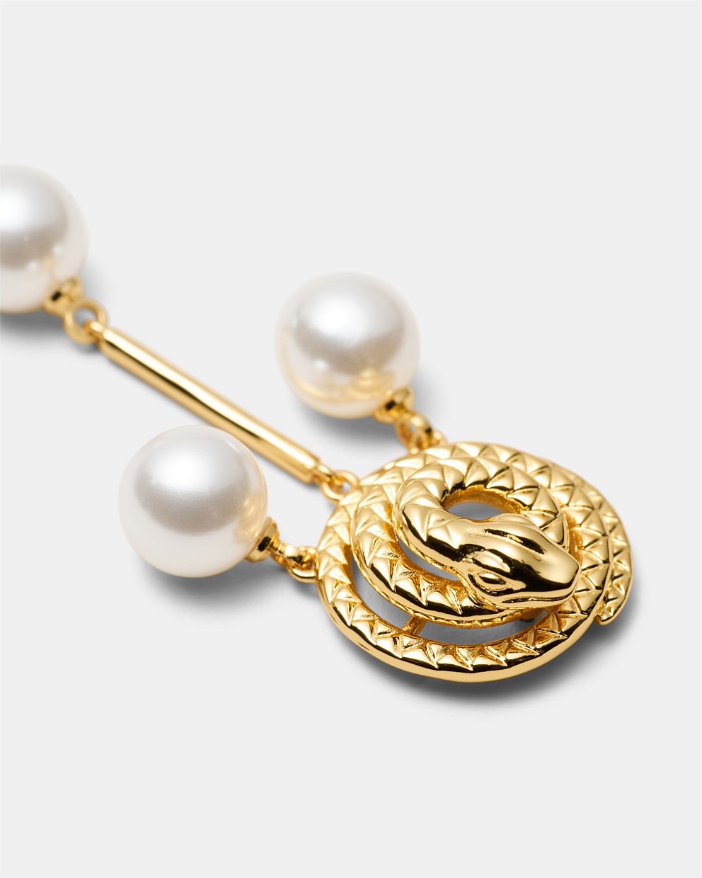 Serpentina Pearl Earrings