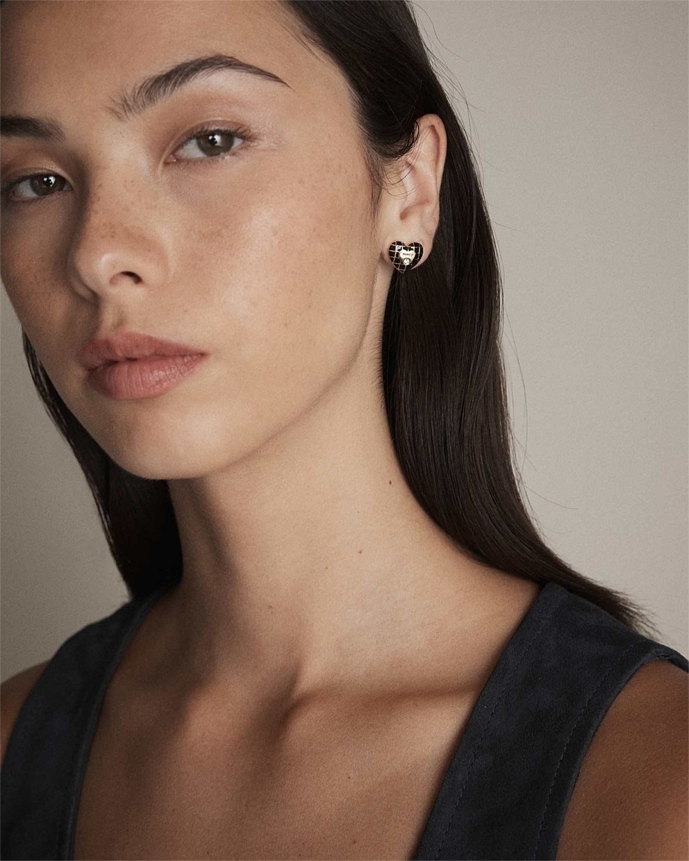 Dylan Heart Stud Earrings