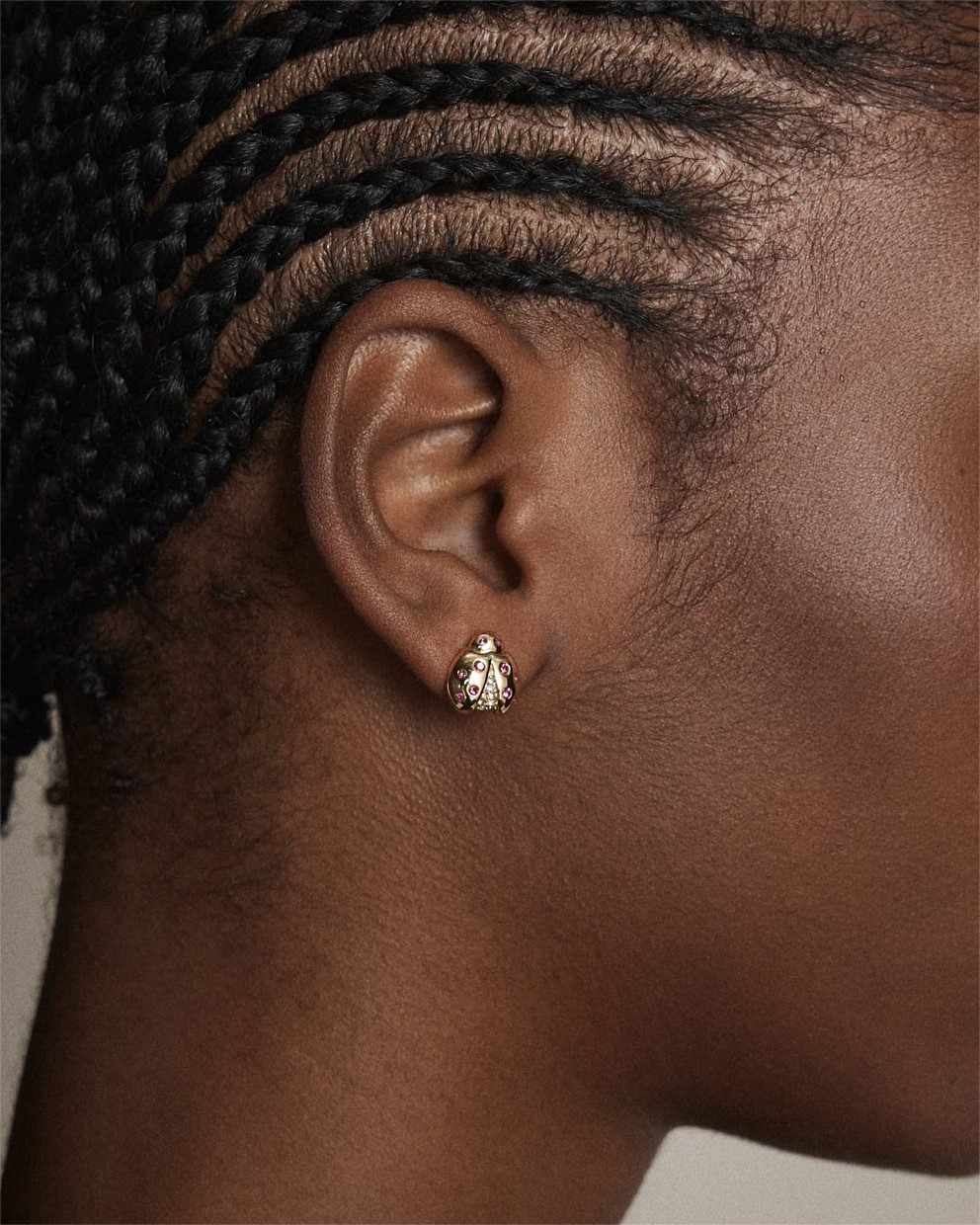 Lady Love Bug Stud Earrings