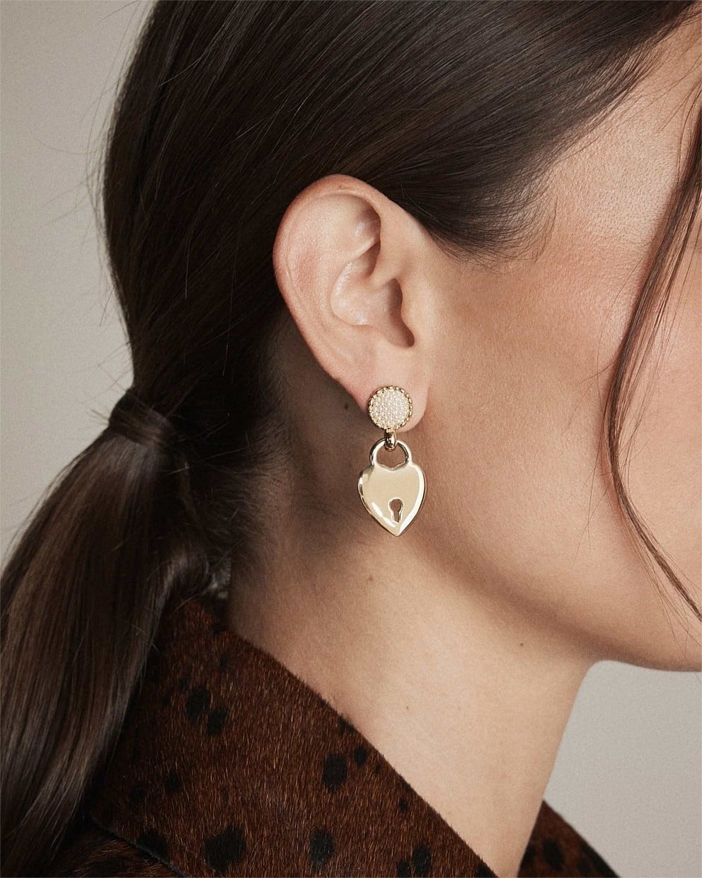 Locked In Love Earrings