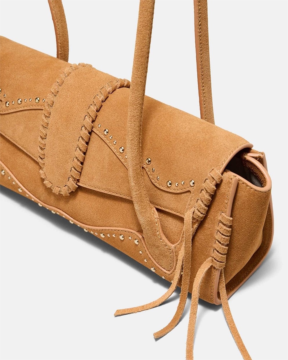 Sable Studded Shoulder Bag