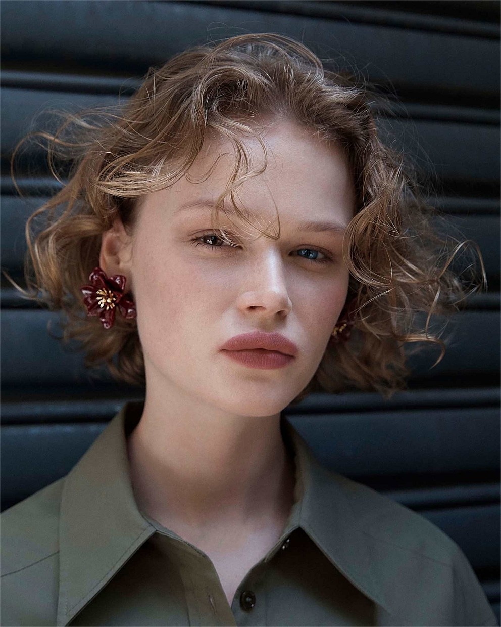 Vienne Flower Stud Earrings