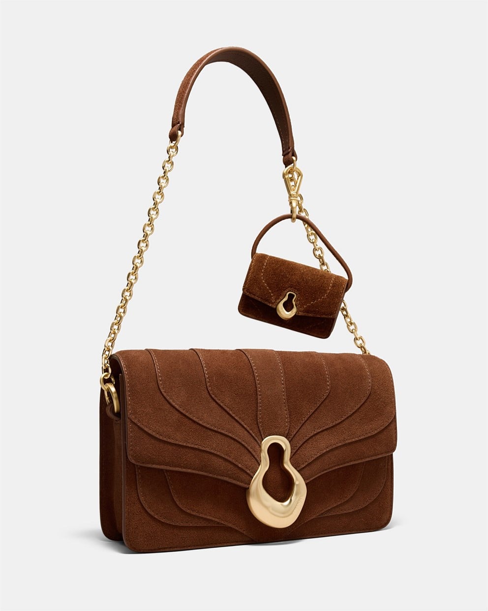 Shield Mini Bag Charm