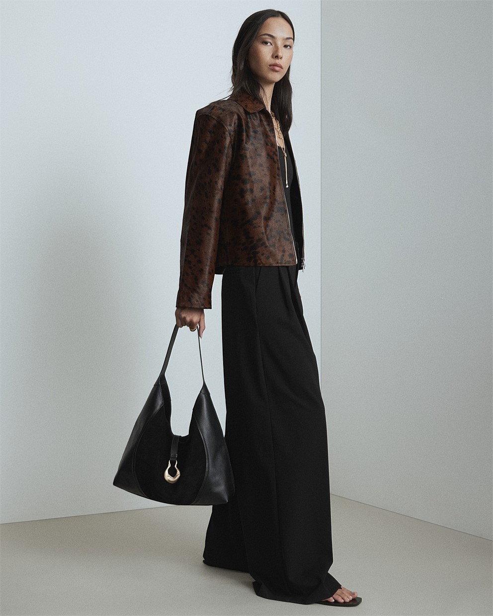 Shield Hobo Bag