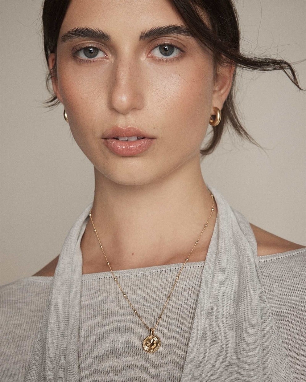 Lucky Coin Duo Necklace