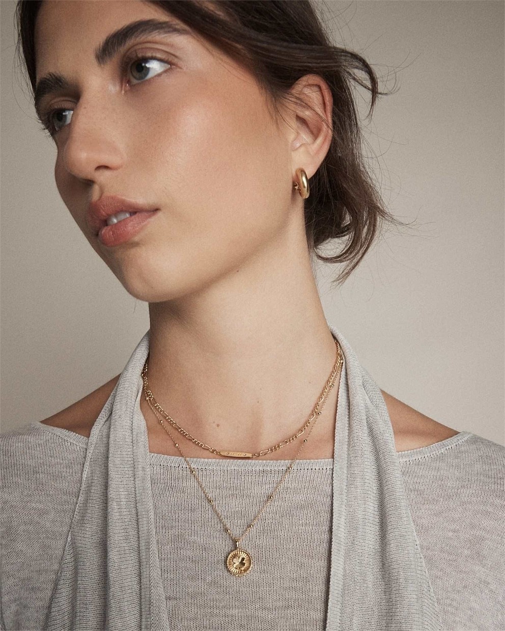 Lucky Coin Duo Necklace