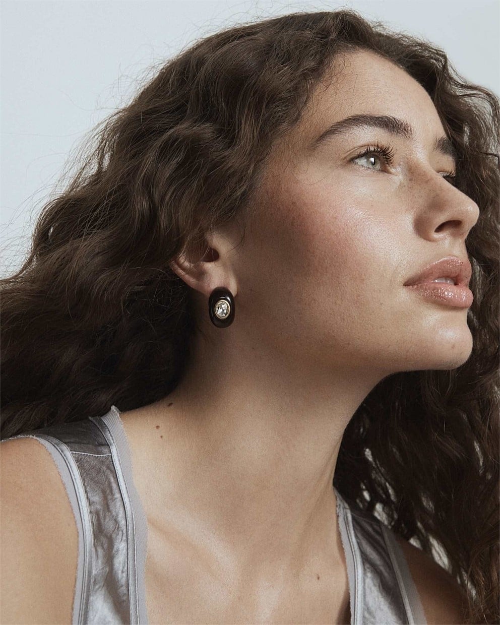 Destined Resin Hoop Earrings