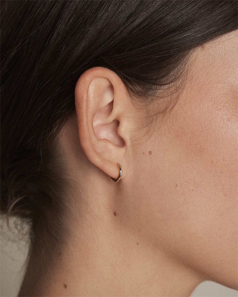 Asteria Charm Hoop Earrings