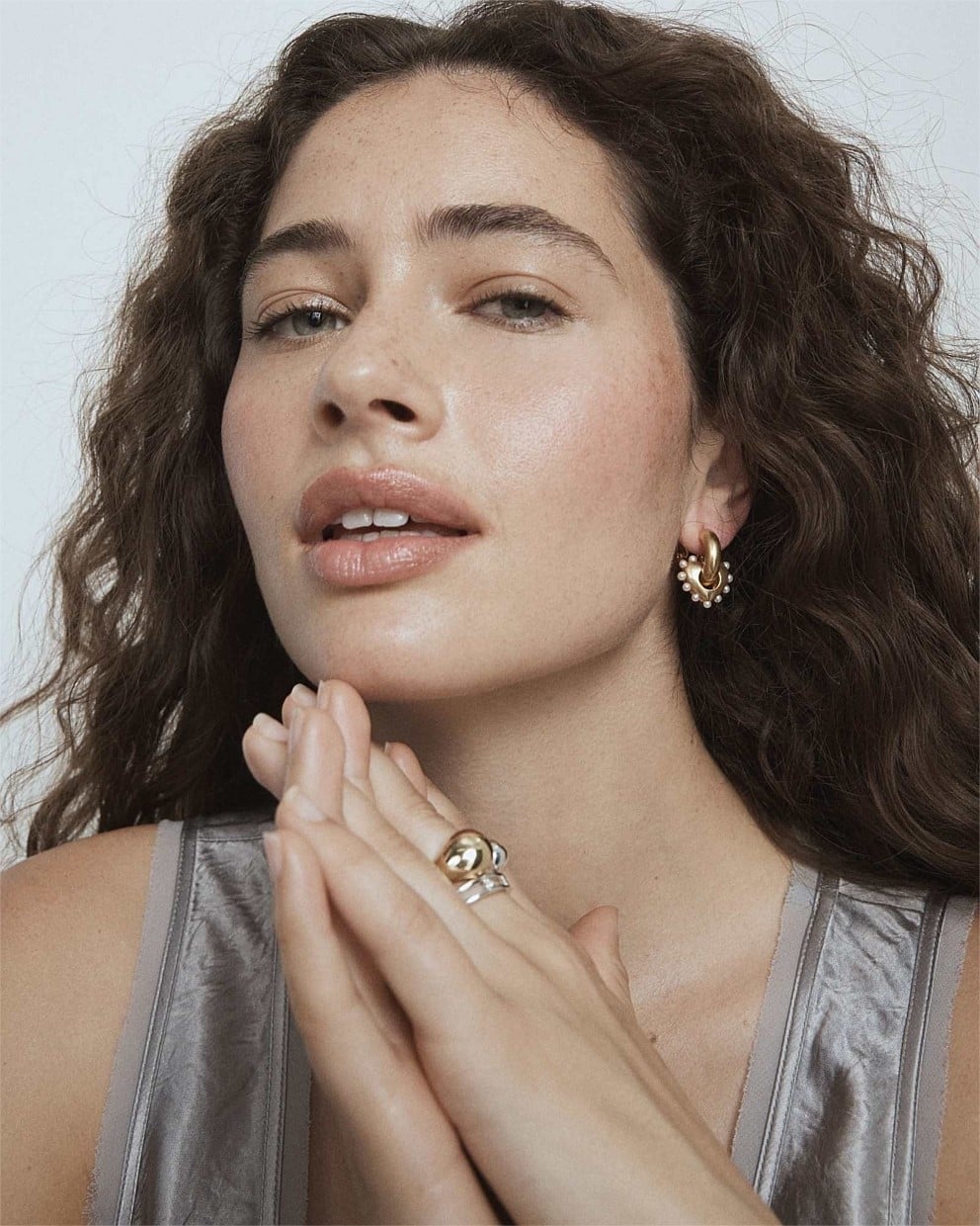 Adore Heart Hoop Earrings