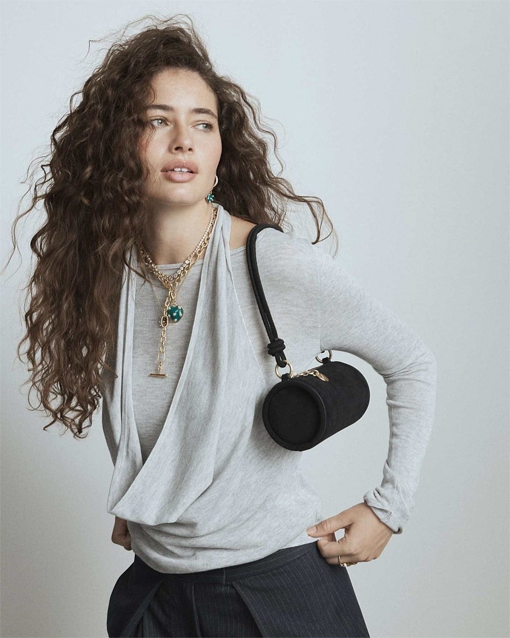 Barrel Mini Shoulder Bag