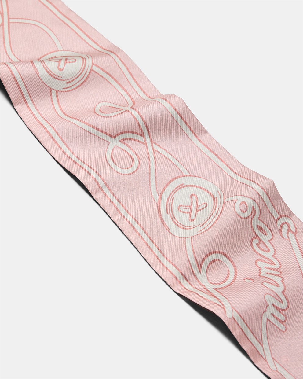 Mim Button Thin Scarf