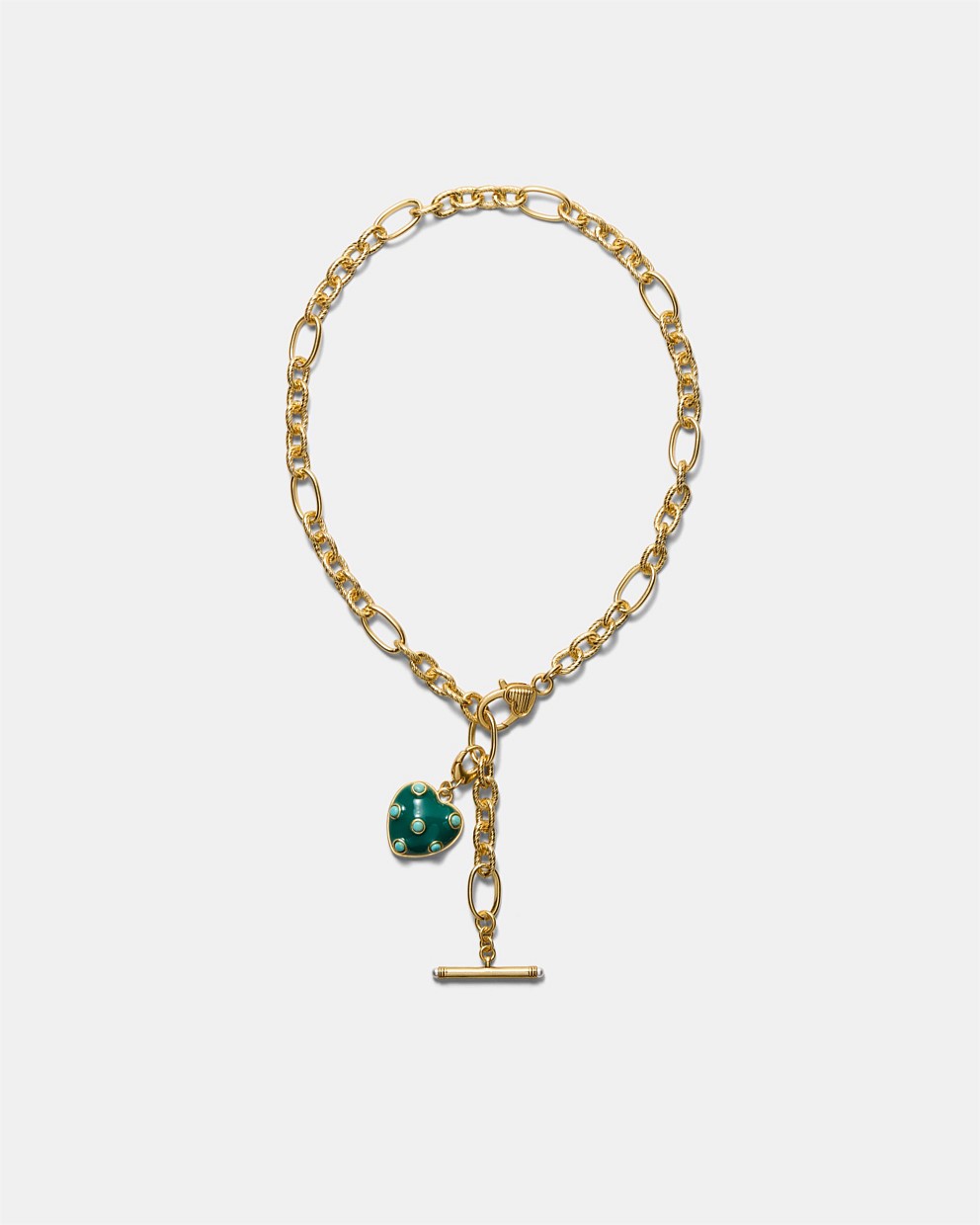 Polka Heart Necklace