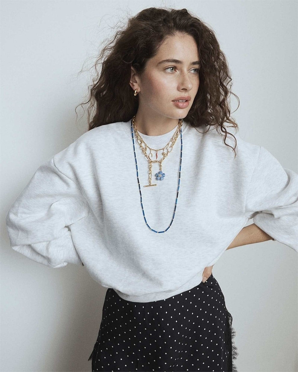 Polka Heart Necklace