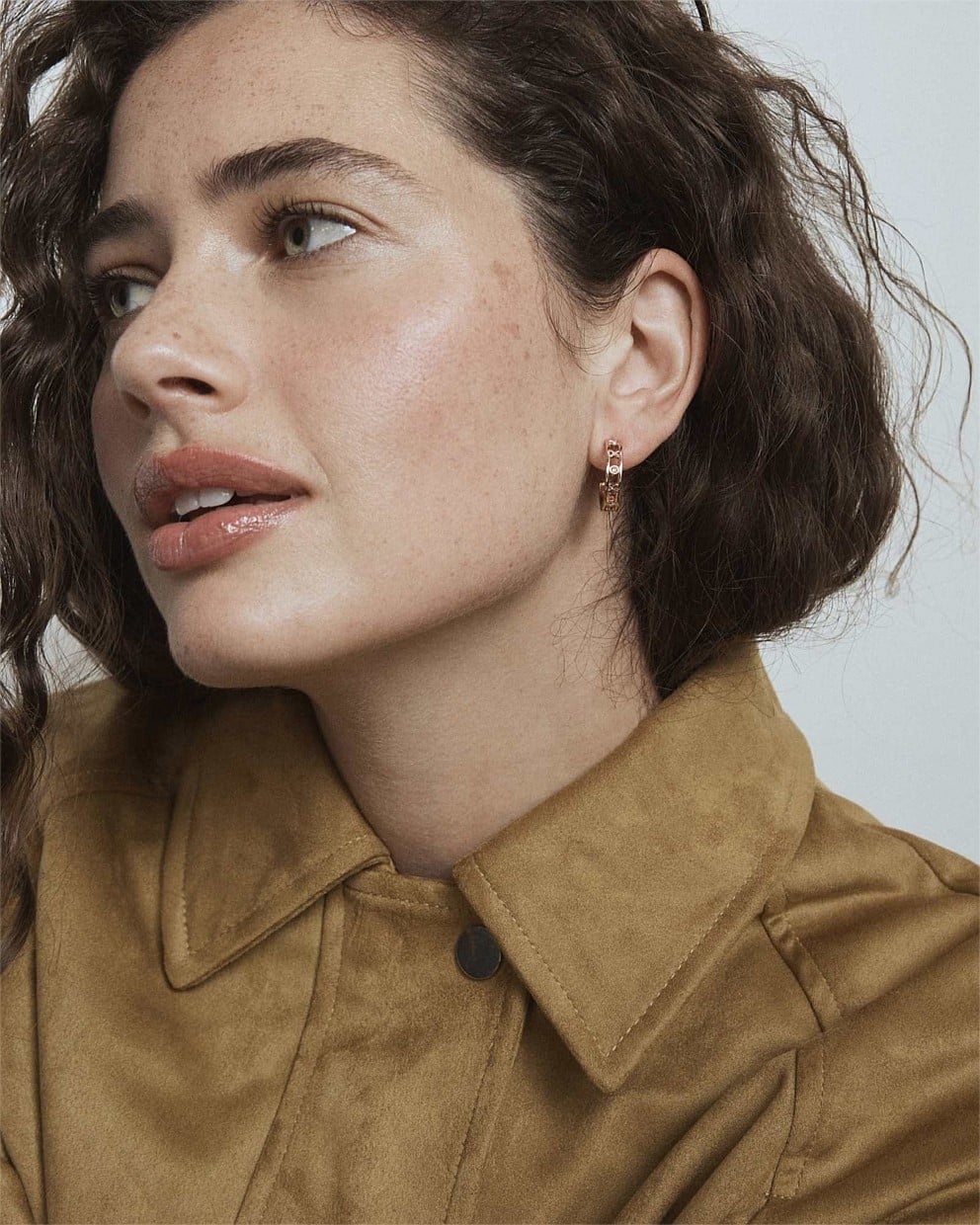 Amulet Hoop Earrings