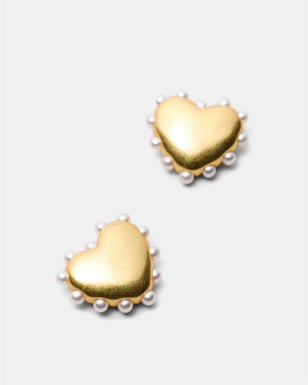 Adore Heart Stud Earrings