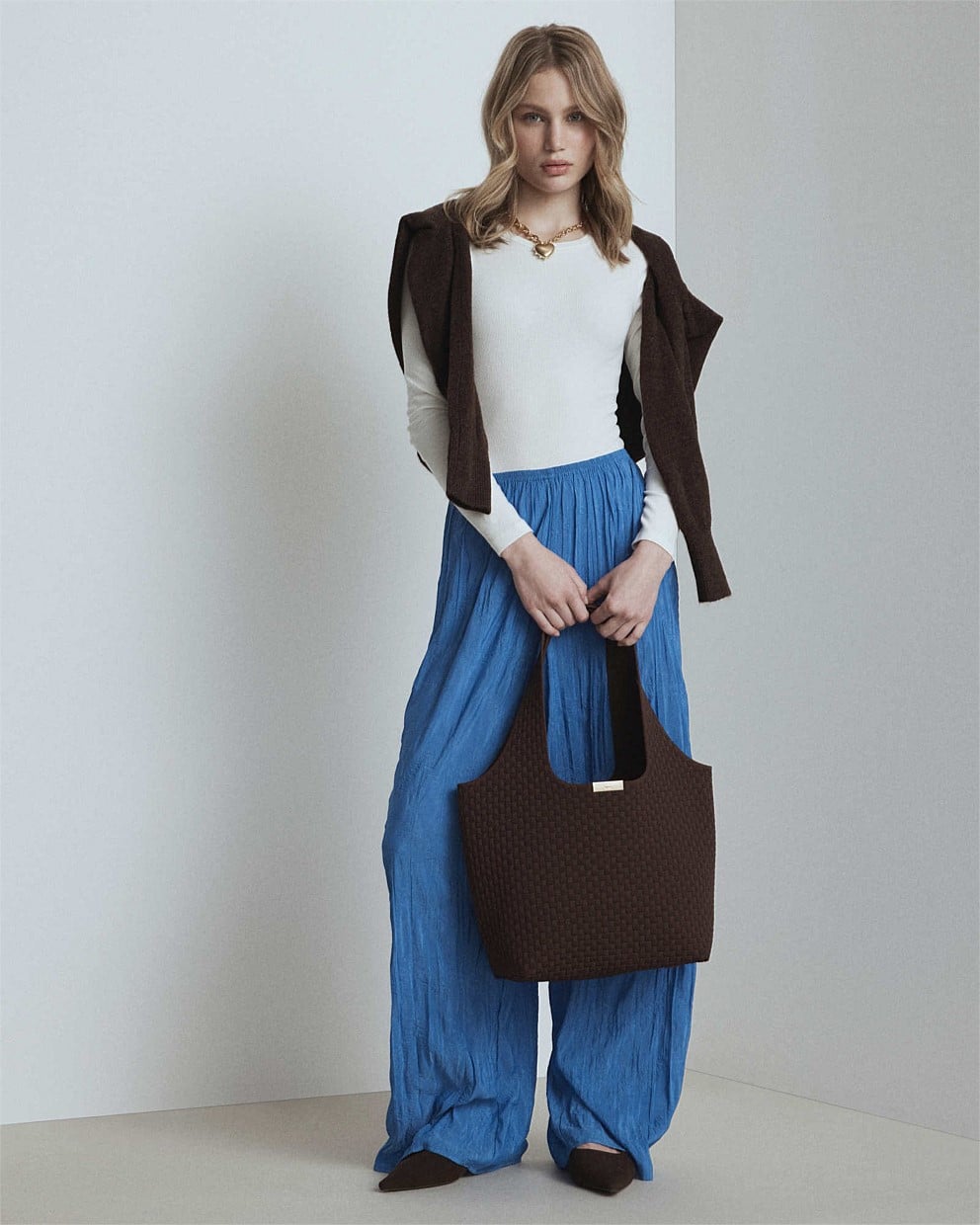 Amelie Basket Tote Bag