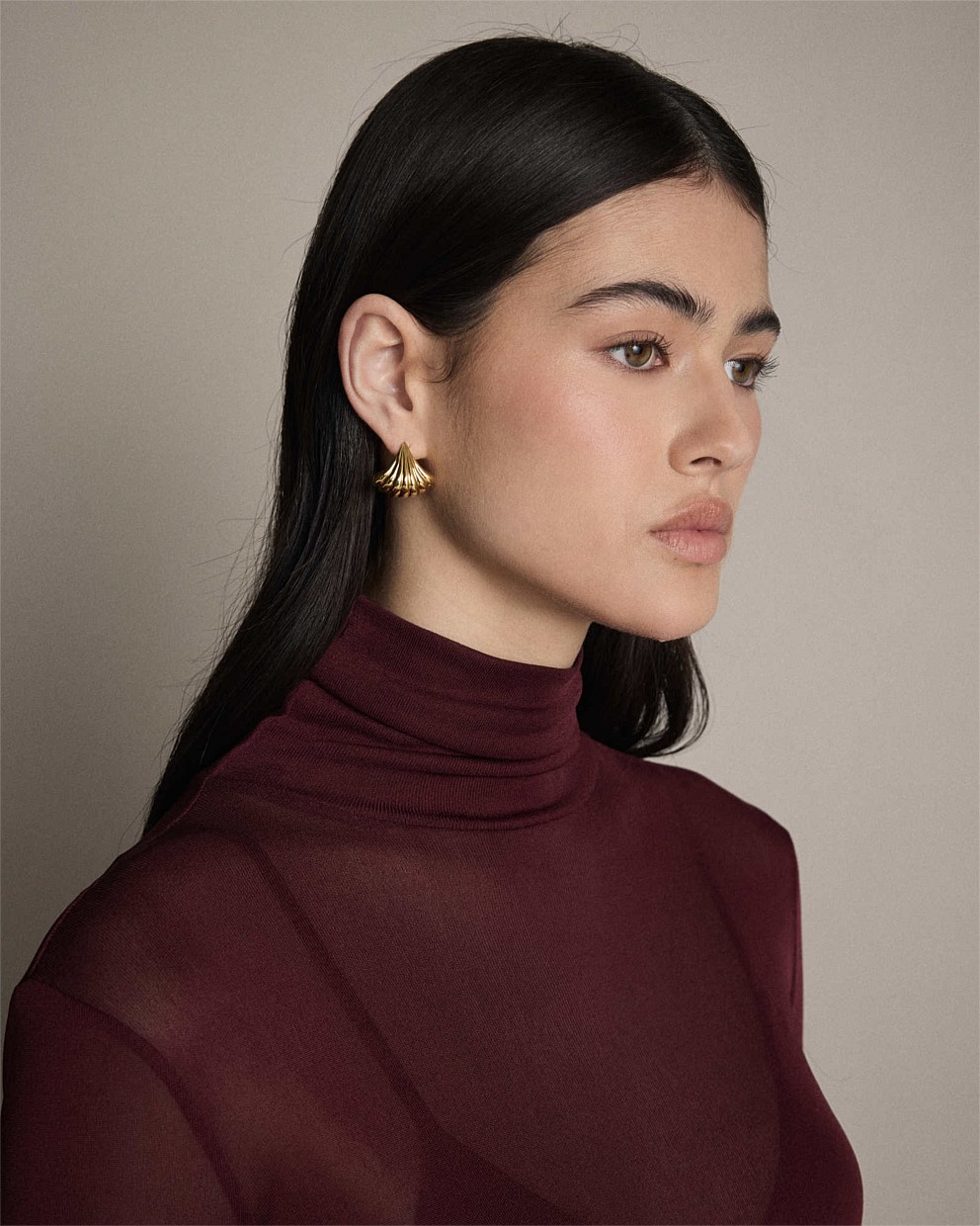 Gemini Reversible Huggie Earrings