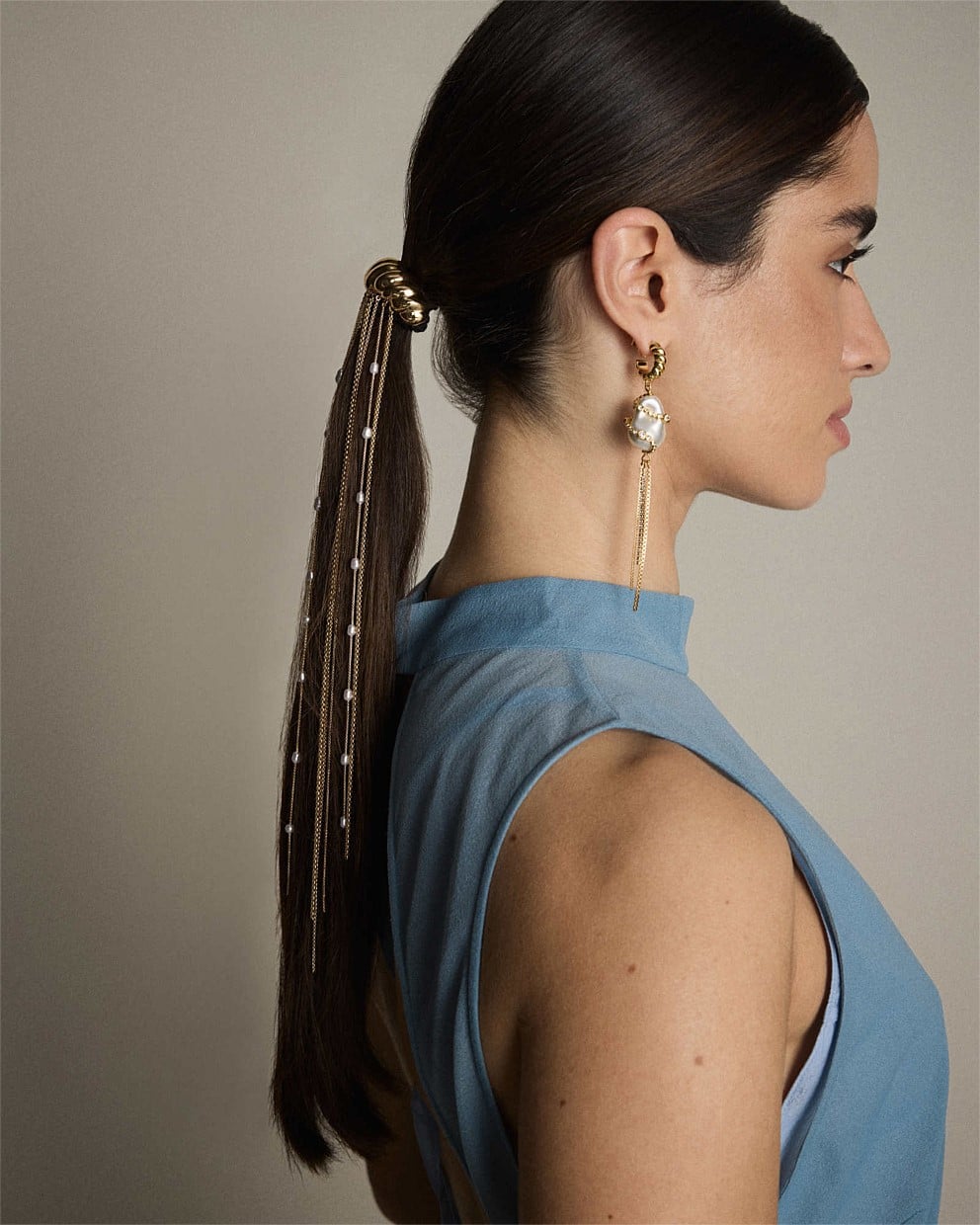 Enlace Pony Hair Cuff