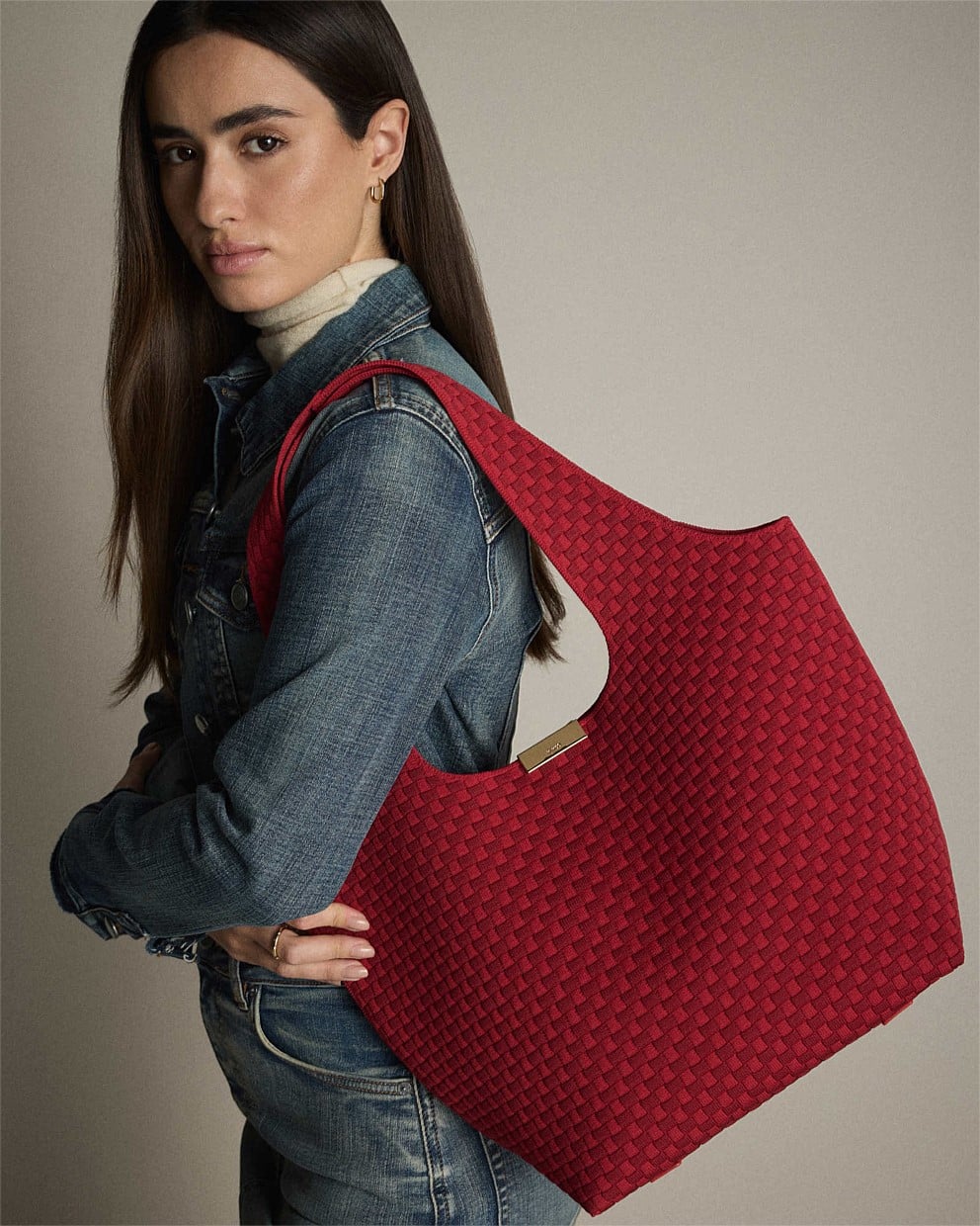 Amelie Basket Tote Bag