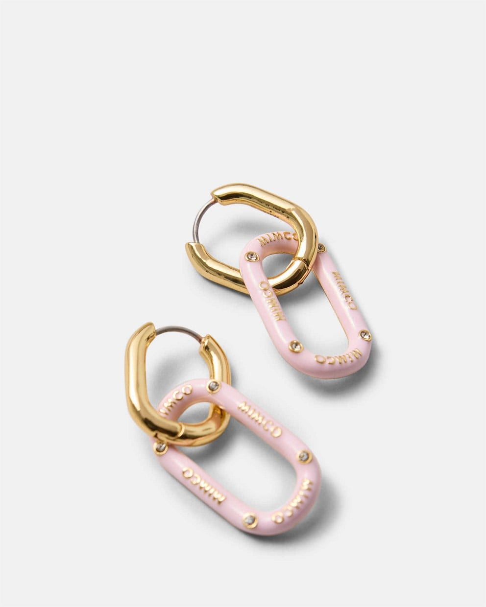 Linked Up Huggie Earrings