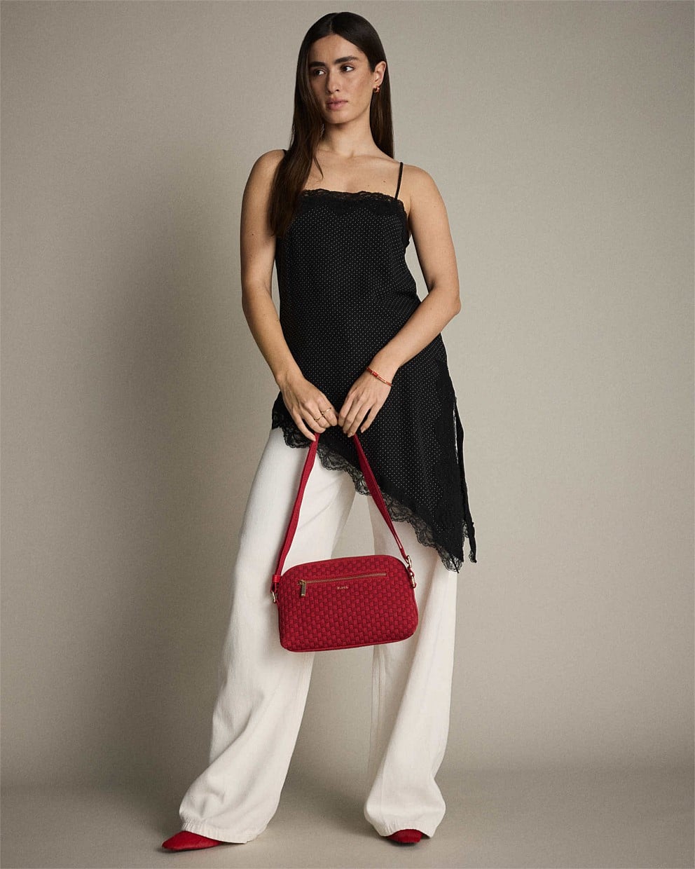 Squad Woven Crossbody Bag
